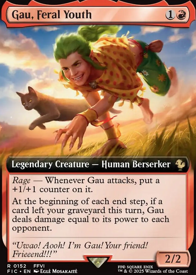 Gau, Feral Youth [ #0152 Extended Art ] (FIC-R)