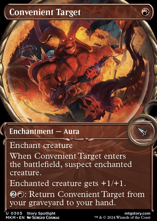 Convenient Target [#0305 Magnified Showcase] (MKM-U-FOIL)