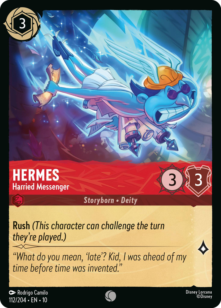 Hermes - Harried Messenger (112/204 - Whispers in the Well) Common