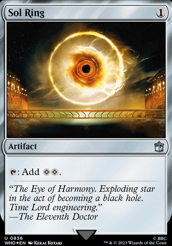 Sol Ring [#0836 Surge Foil Reprint] (WHO-U)