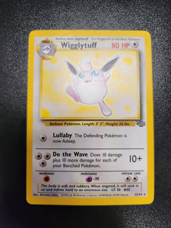 Wigglytuff - 32/64 (JU) Rare - Moderately Played Unlimited