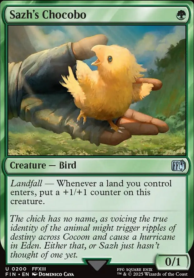 Sazh's Chocobo [ #0200 ] (FIN-U)