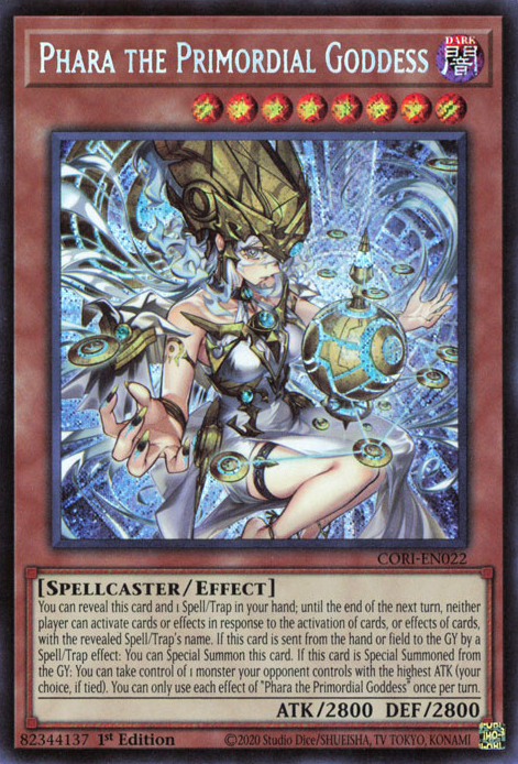 Phara the Primordial Goddess (CORI-EN022)