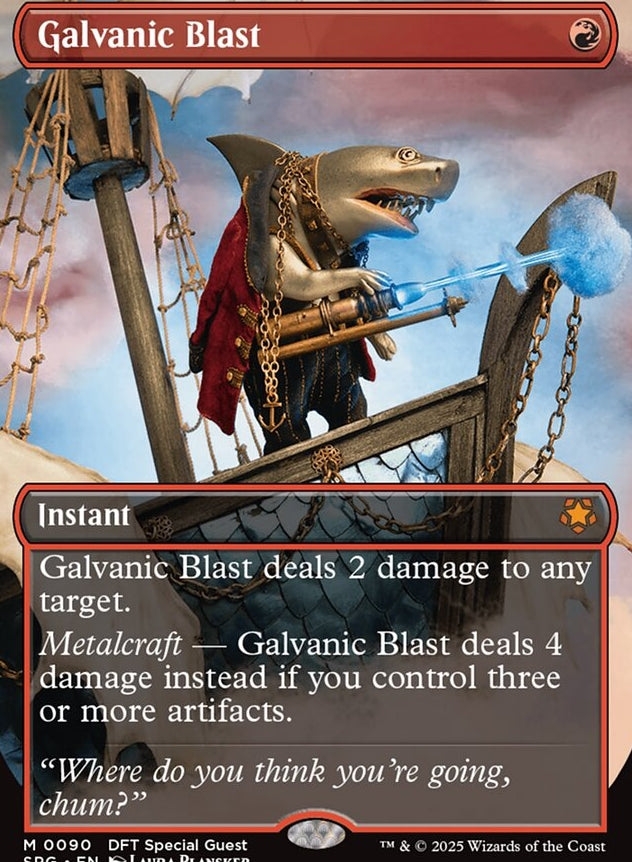 Galvanic Blast [ #0090 Borderless ] (SPG-M)