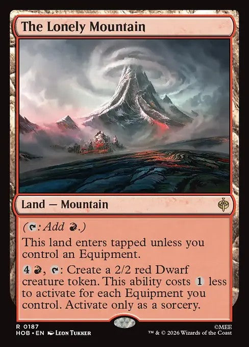 The Lonely Mountain [ #0187 ] (HOB-R)