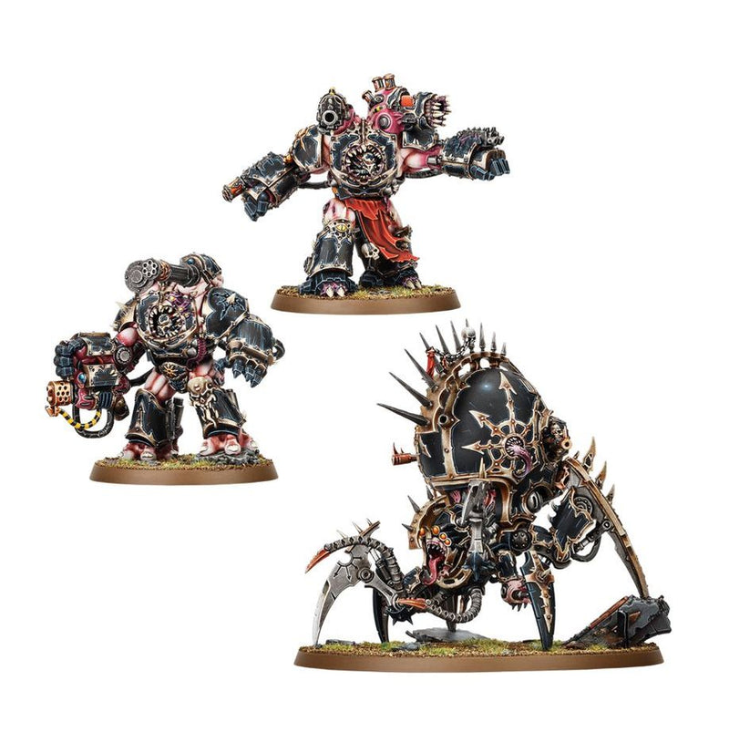 40K: Heretic Astartes: Chaos Space Marine - Warpforged: Venomcrawler & Obliterators