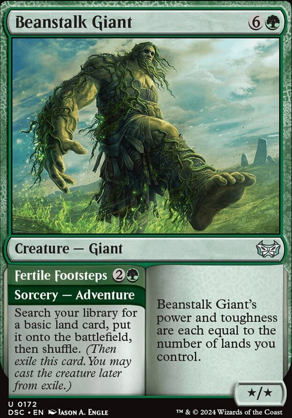 Beanstalk Giant // Fertile Footsteps [#0172] (DSC-U)