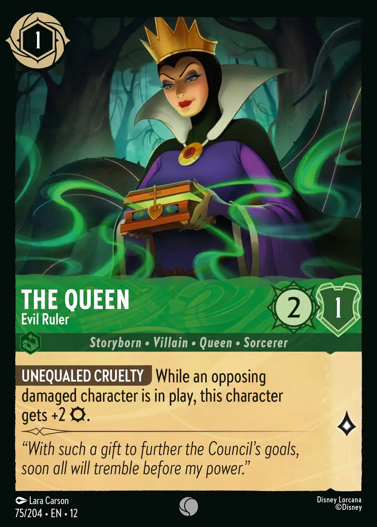 The Queen - Evil Ruler (075/204 - Wilds Unknown) Common