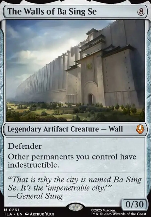 The Walls of Ba Sing Se [ #0261 ] (TLA-M)