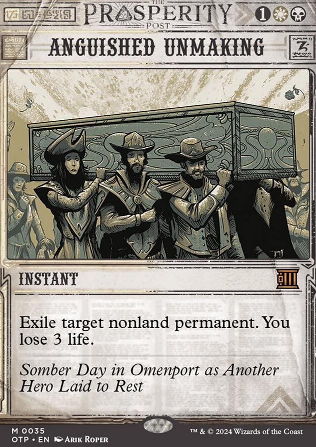 Anguished Unmaking [#0035 Showcase] (OTP-M-FOIL)