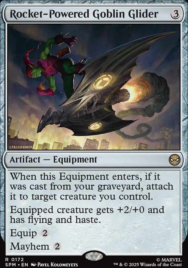Rocket-Powered Goblin Glider [ #0172 ] (SPM-R)