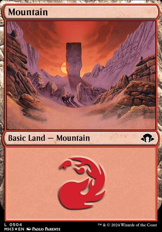 Mountain [#0504 Ripple Foil] (MH3-C)
