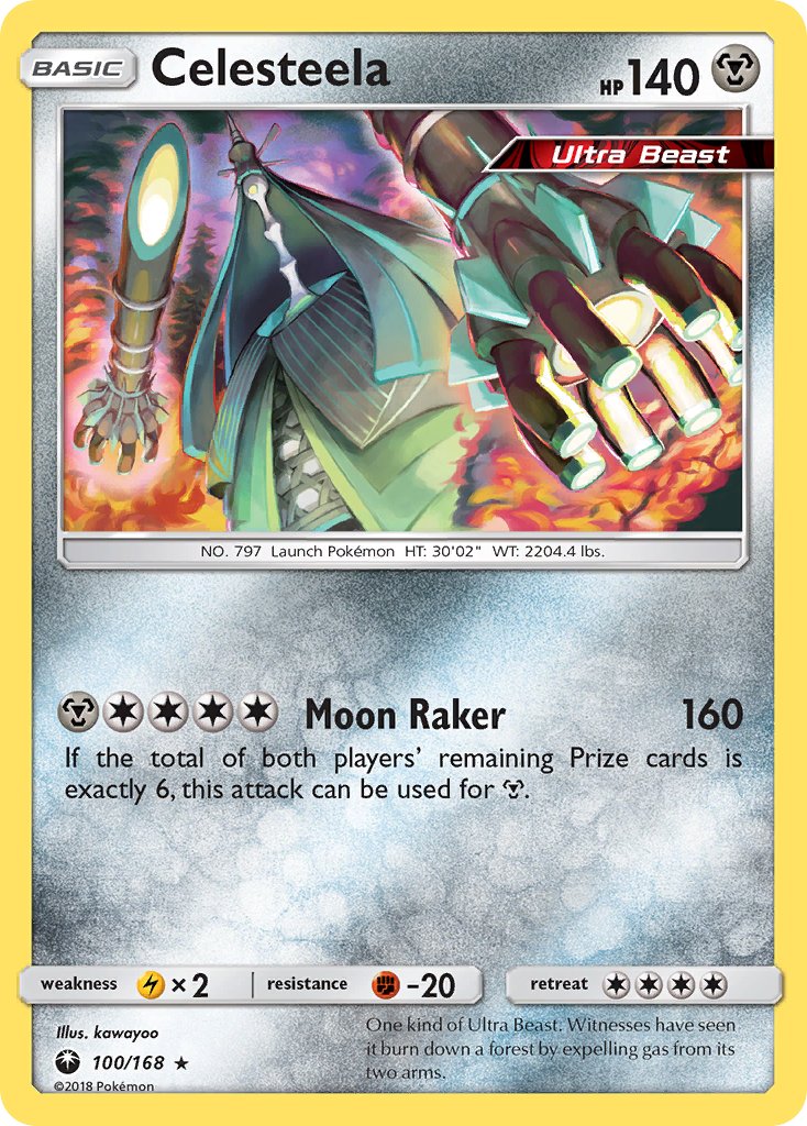 Celesteela - 100/168 (CES) Holo Rare - Near Mint Holofoil