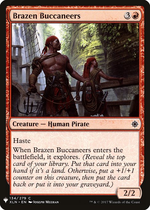 Brazen Buccaneers [Mystery Booster #0871] (XLN-C)
