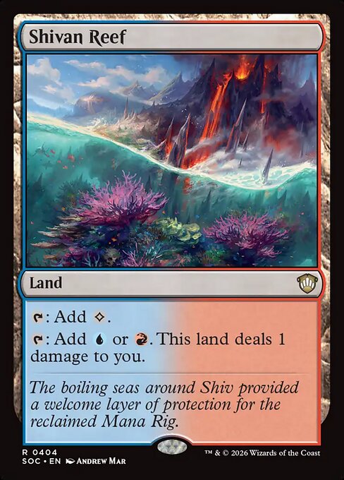 Shivan Reef [ #0404 ] (SOC-R)