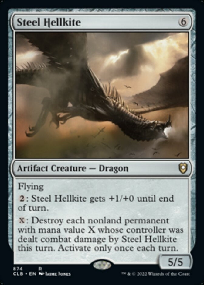 Steel Hellkite [#874 Commander Decks] (CLB-R)
