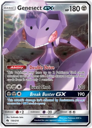 Genesect GX (130/214)