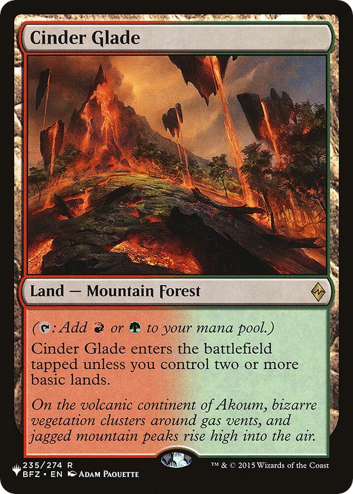 Cinder Glade (BFZ-R-LIST)