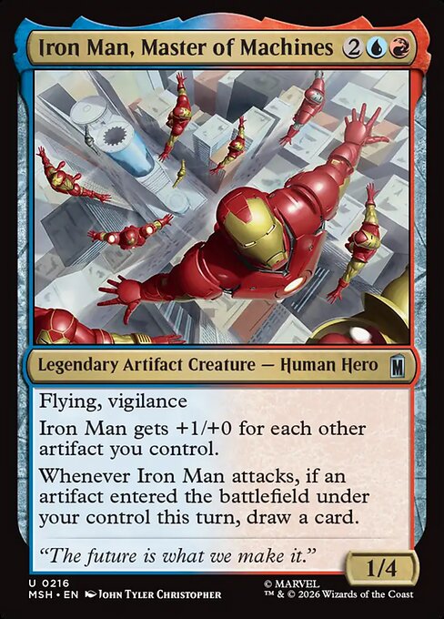 Iron Man, Master of Machines [ #0216 ] (MSH-U)