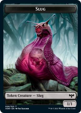 Blood // Slug Double-sided Token [#017/021] (VOW-T-FOIL)