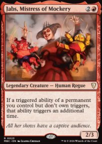 Jabs, Mistress of Mockery [ #0023 ] (MBC-R)