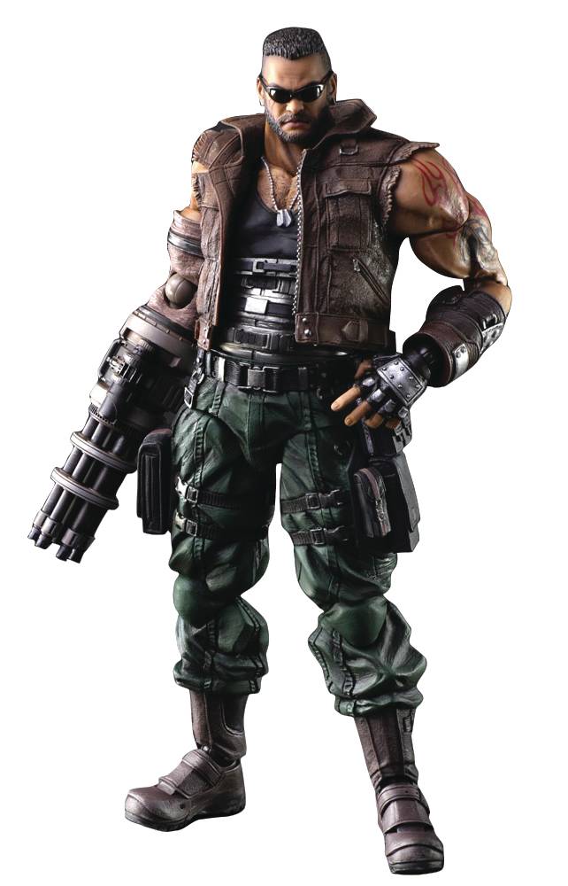 FINAL FANTASY VIIR PLAY ARTS KAI BARRET WALLACE V2 AF