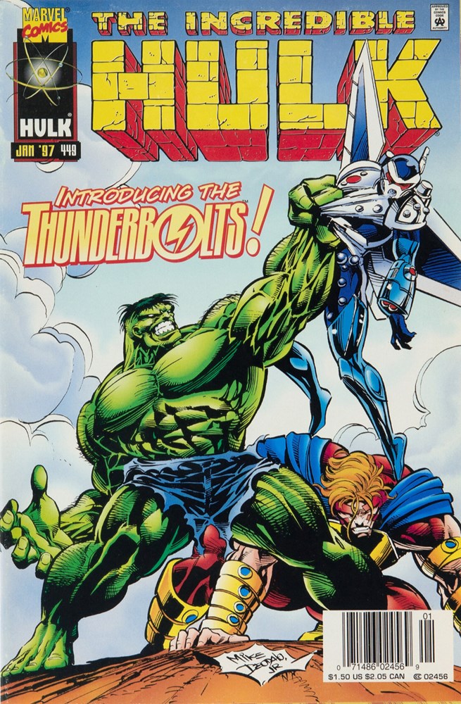 The Incredible Hulk (1968) #449 (7.0) 1st App of the Thunderbolts