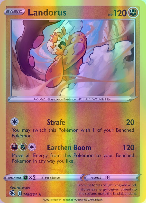 Landorus - 148/264 (SWSH08) Holo Rare - Near Mint Reverse Holofoil