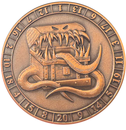 Dice Coin d20 Mimic