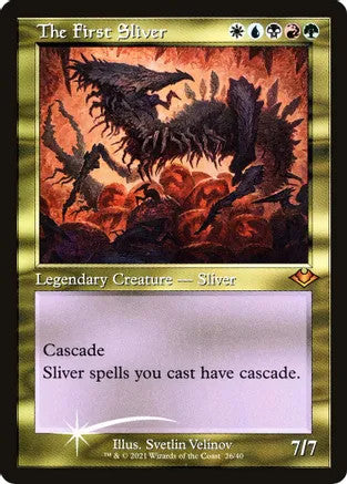 The First Sliver [#26/40 Old-Frame] (MH1-M-FOIL)