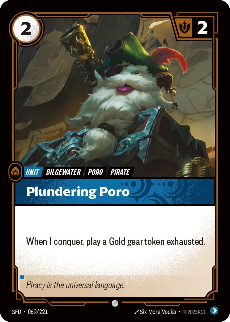 Plundering Poro - 069/221 (SFD) Common