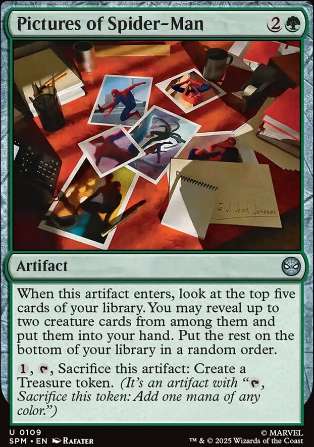 Pictures of Spider-Man [ #0109 ] (SPM-U)