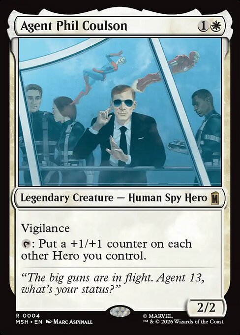 Agent Phil Coulson [ #0004 ] (MSH-R)