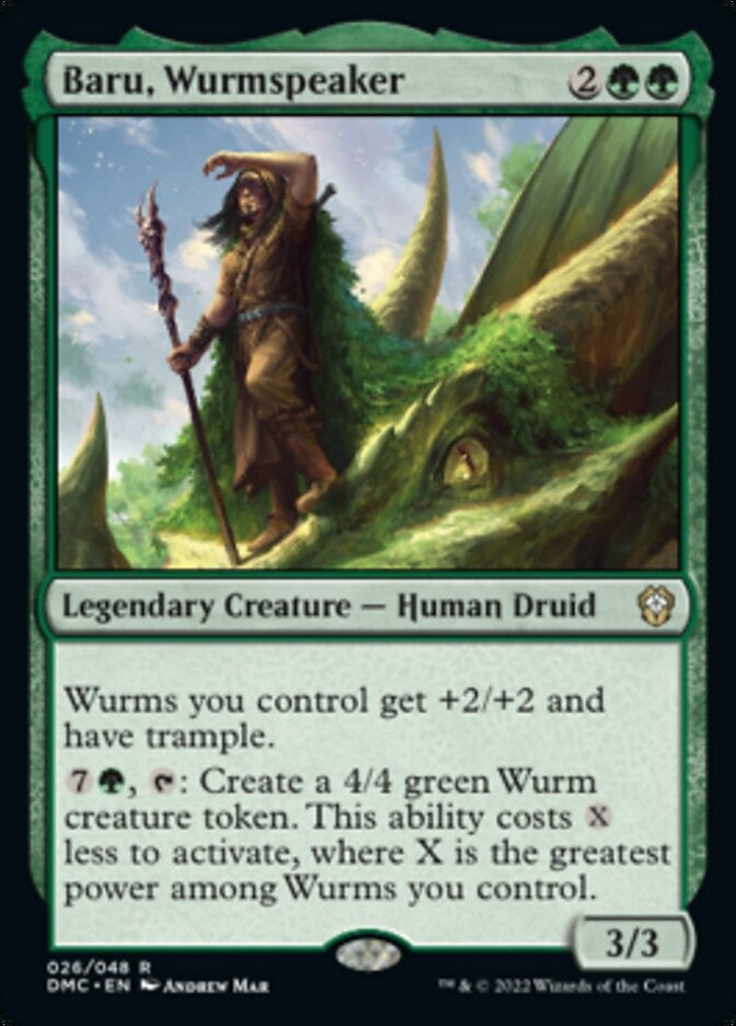 Baru, Wurmspeaker (DMC-R)