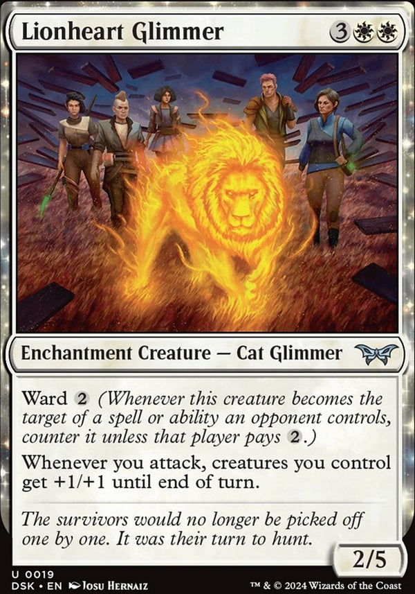 Lionheart Glimmer [#0019] (DSK-U-FOIL)