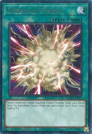 Overload Fusion (MAZE-EN056) Rare - Near Mint 1st Edition