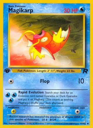 Magikarp (47/82) 1st Edition