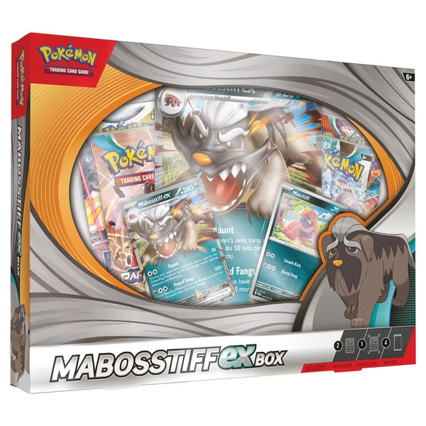 Pokemon TCG: Mabosstiff ex Box (Release Date: 02.23.24)