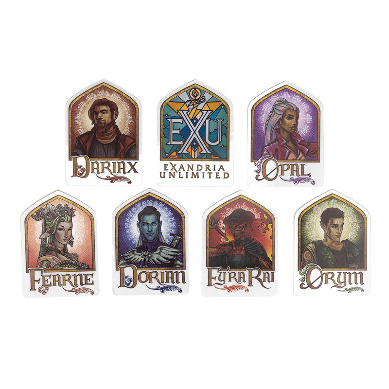 Critical Role: Exandria Unlimited Sticker Set 7-Pack