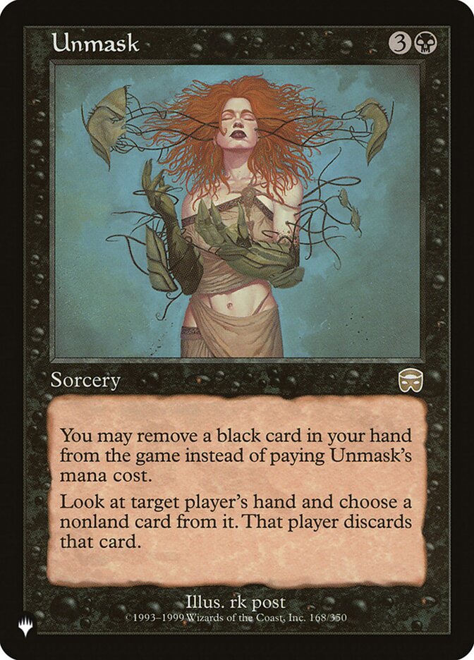 Unmask (MMQ-R-LIST) Moderate Play