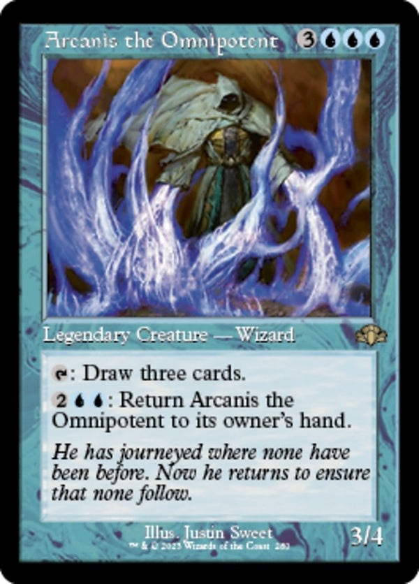 Arcanis the Omnipotent [#280 Old Frame Bonus Sheet] (DMR-R)