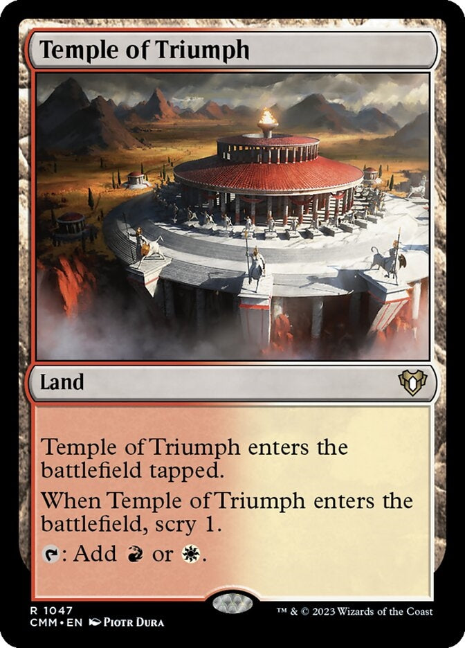 Temple of Triumph [#1047 Reprints] (CMM-R)
