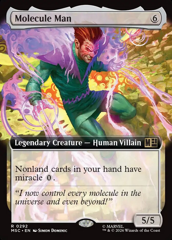 Molecule Man [ #0292 Extended Art ] (MSC-R)