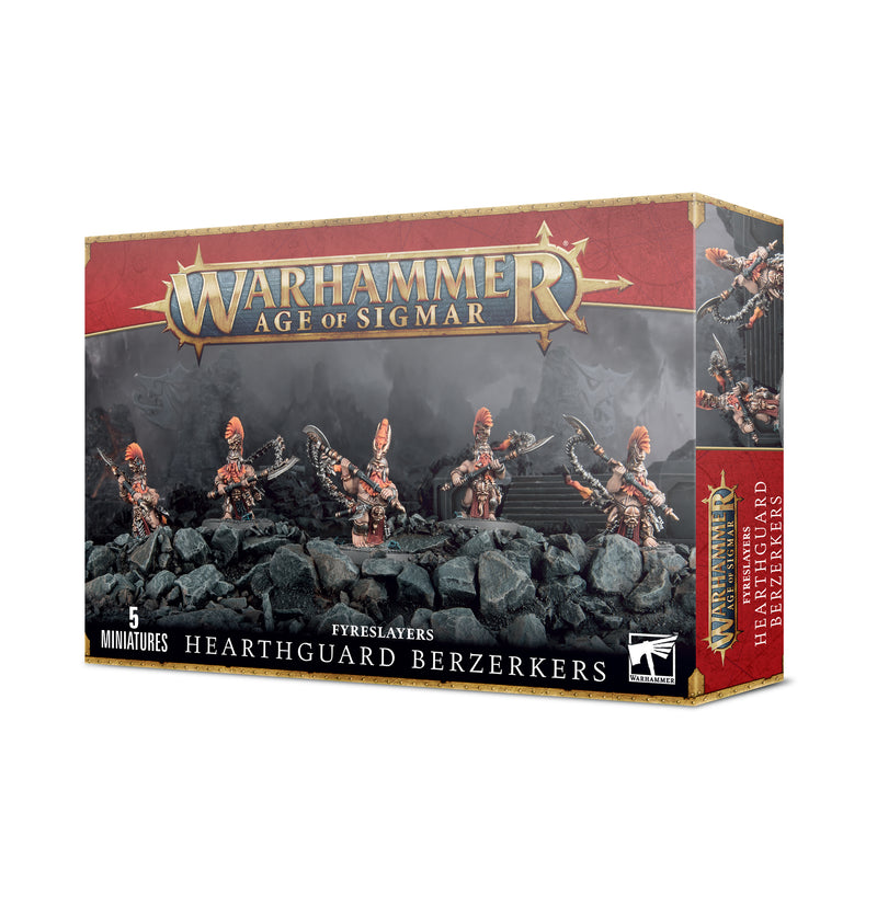 Age of Sigmar: Fyreslayers - Hearthguard Berzerkers / Auric Hearthguard