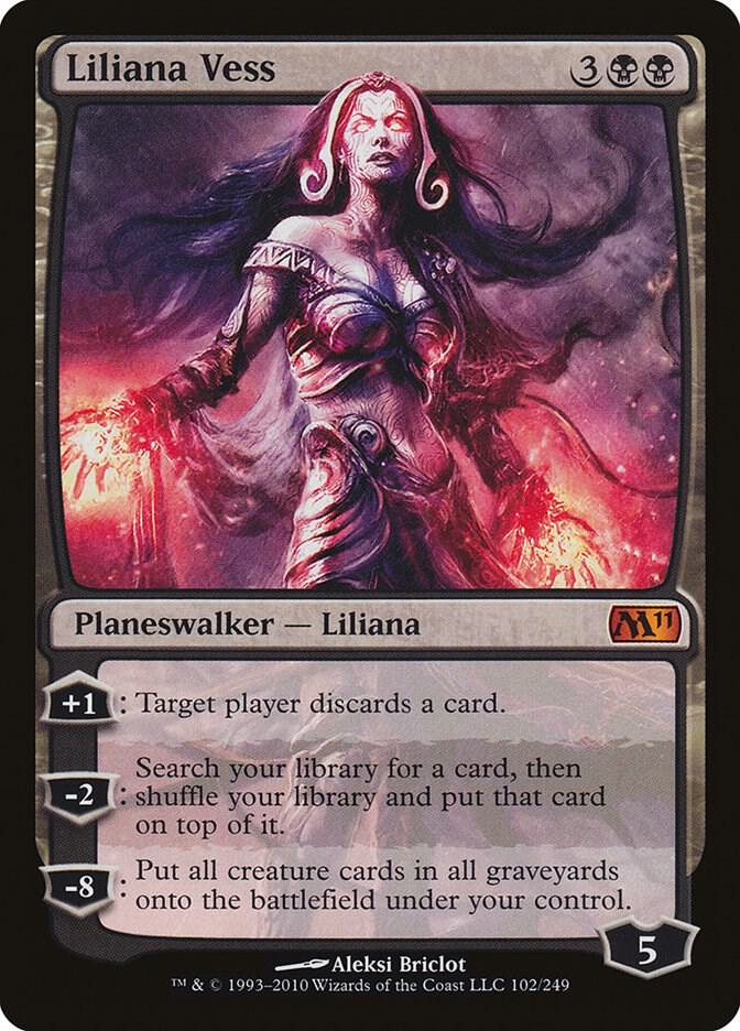 Liliana Vess (M11-M) Light Play