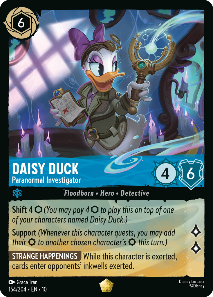 Daisy Duck - Para Normal Investigator (154/204 - Whispers in the Well) Legendary