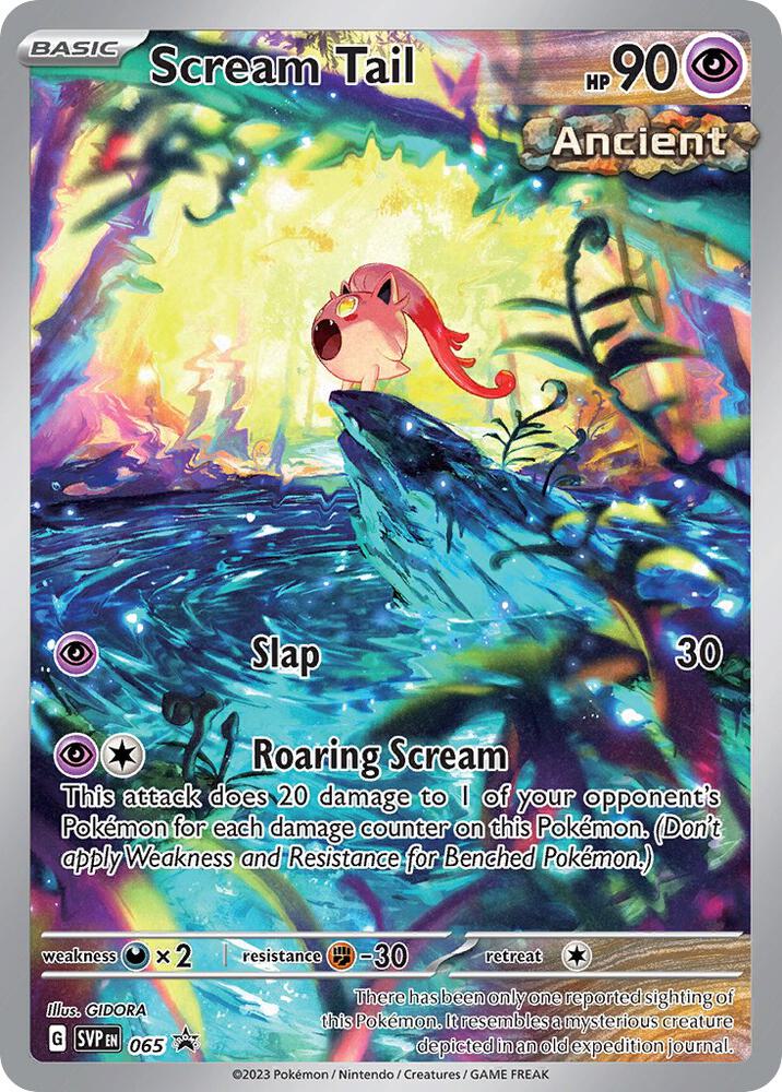 Scream Tail - 065 (SVP) Promo - Lightly Played Holofoil