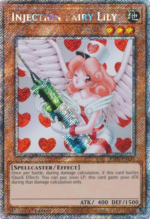 Injection Fairy Lily (RA03-EN117) Platinum Secret Rare - Near Mint 1st Edition