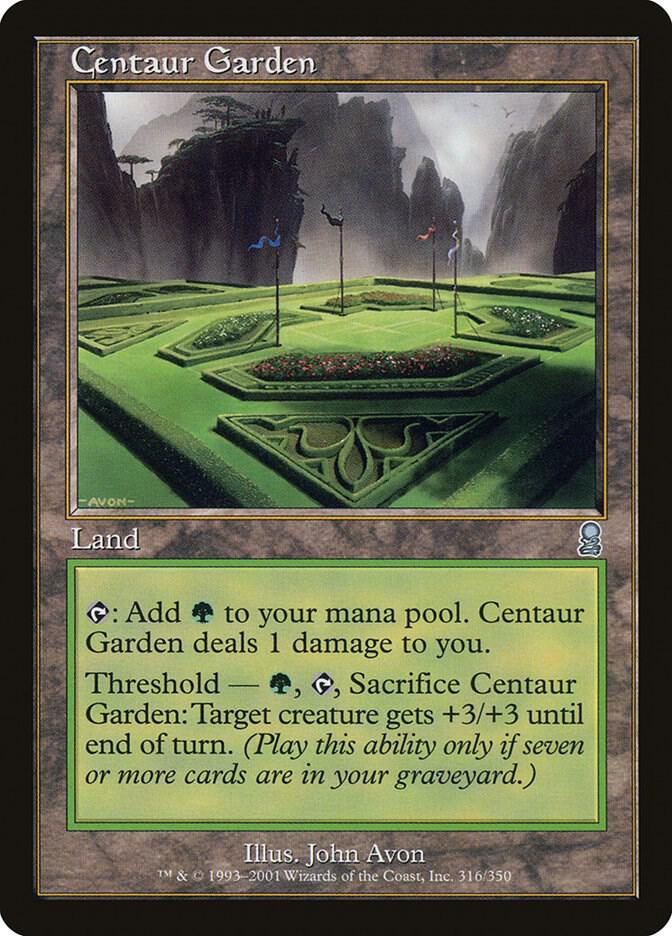Centaur Garden (ODY-U) Lightly Played