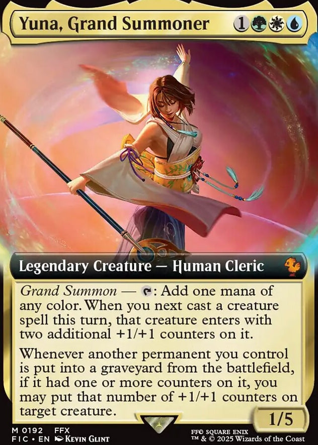 Yuna, Grand Summoner [ #0192 Extended Art ] (FIC-M)